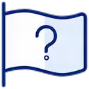 flag blue icon from EER Program